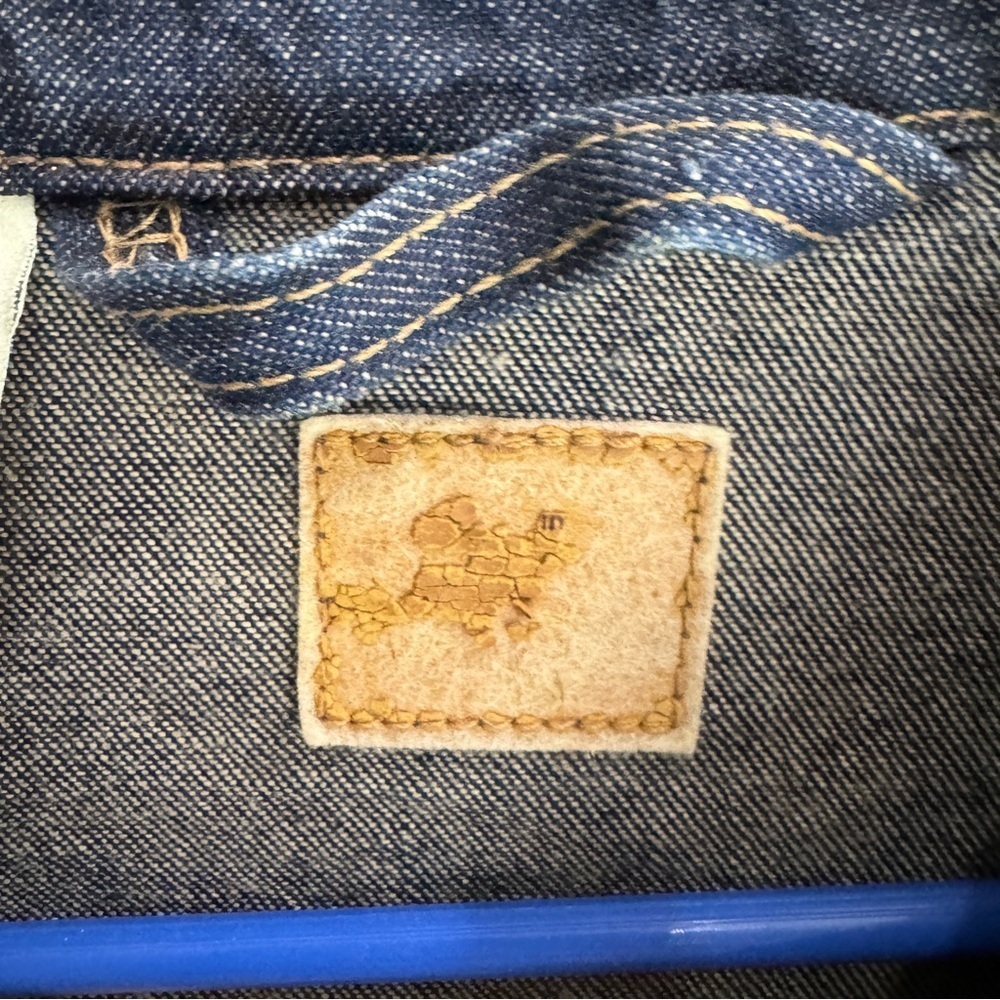 Levis Vintage Denim Jacket Size XL - Picture 3 of 9
